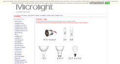 Desktop Screenshot of microlight.it